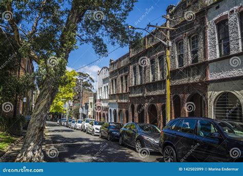 Terraced Houses, Surry Hills, Sydney, Australia Editorial Stock Image ...