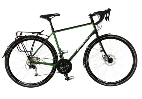 Dawes Ultra Galaxy 2020 Touring Bike - Green/Black