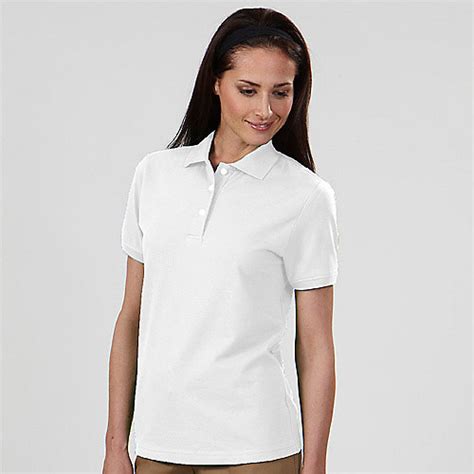 IZOD Polo Shirts 13Z0063 Izod Silkwash Stretch Pique Ladies Womens Polo ...