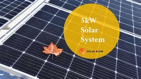 5kW Solar System Specifications | Output, Cost, and Savings