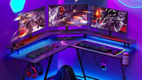 The 5 Best L-Shaped Gaming Desks: 2024 Guide