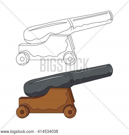 Old Ship Cannon. Vector & Photo (Free Trial) | Bigstock