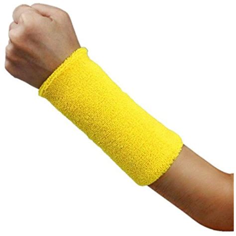 Bestpriceam 1 PCS Unisex Cotton Sweat Band Sweatband Wristband Arm Band ...