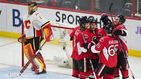 If these Calgary Flames make the playoffs, it would be an NHL first | CBC News