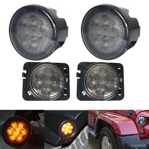 Aliexpress.com : Buy LED Turn Signal & Fender Side Light Smoke Lens for ...