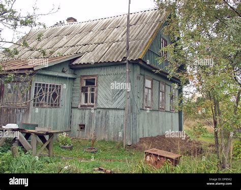 Dacha (country house)of the Putins.Country house of Vladimir Putin`s parents in Tosno, Leningrad ...