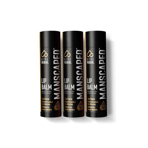 Lip Balm for Men [UltraPremium] | Paraben-Free | MANSCAPED US