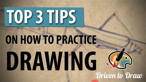 TOP 3 TIPS ON HOW TO PRACTICE DRAWING