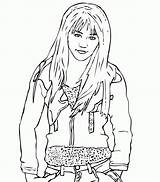 Miley Cyrus Coloring Pages To Print  Home sketch template