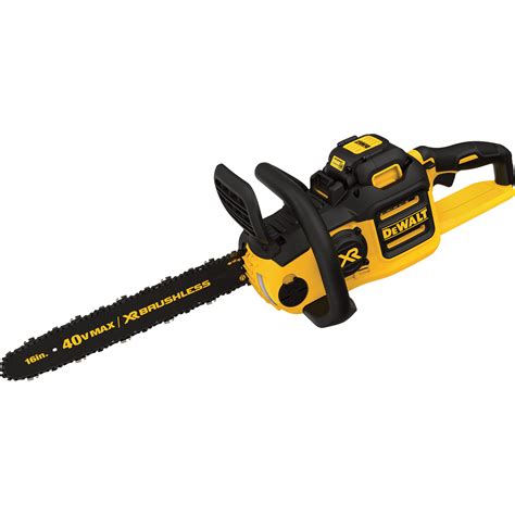 DEWALT Max 40 Volt Li-ion Cordless Chainsaw — 16in. Bar, 4.0Ah Battery, Model# DCCS690M1 ...