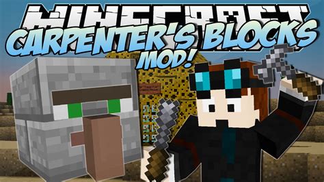 Minecraft | CARPENTER'S BLOCKS MOD! (Trayaurus' Cheese House!) | Mod Showcase - YouTube