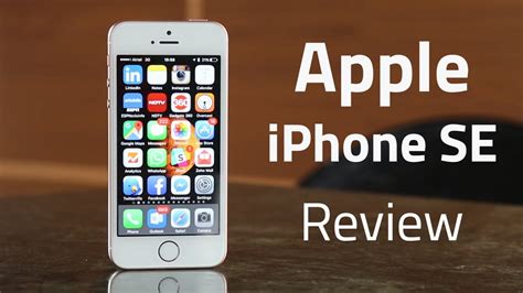 Apple iPhone SE Review - YouTube