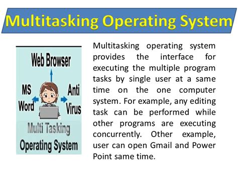 PPT – Multitasking Operating System with their Examples and Types- Detail Guide!! PowerPoint ...