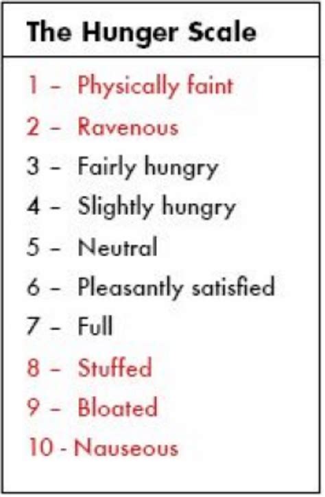 Nutrition - Renee Ryan, MS, RD: Hunger Scale- A to Z Weight-Loss Tips for Long-Term Success - Tip H