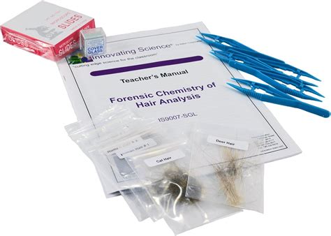 Amazon.com: Forensic Chemistry of Hair Analysis Experiment Kit - Explore How Forensic Scientists ...