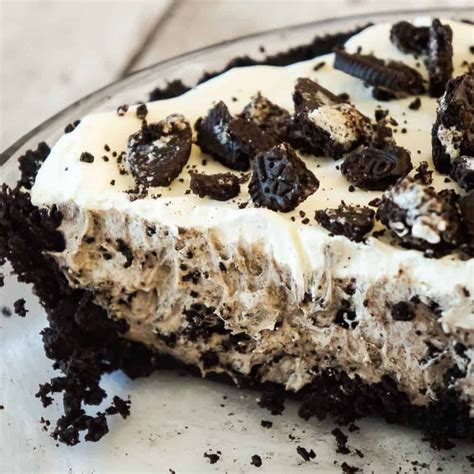 Oreo Pie is an easy no bake dessert recipe using vanilla instant ...