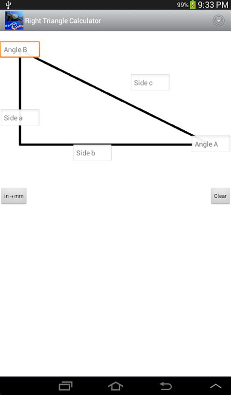Right Triangle Calculator - Android Apps on Google Play