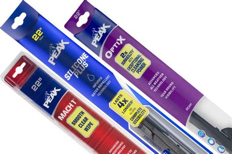 Peak Optix wiper blades size chart, installation and best deal - Best ...