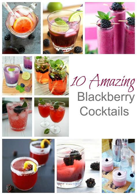 10 Amazing Blackberry Cocktails - Nutritious Eats