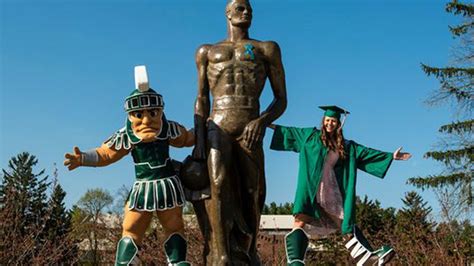 Sparty on: The second woman to play MSU's mascot shares her experience ...