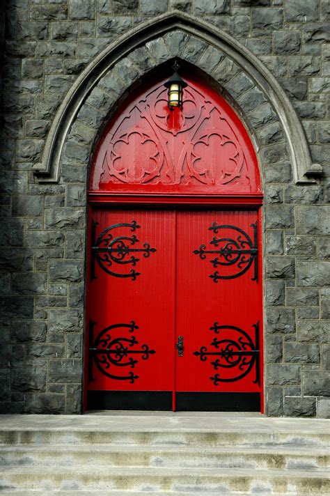 Pin by Sarah Rosenkrans on Antigone | Cool doors, Red door, Unique doors