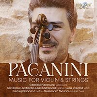 Paganini: Music for Violin & Strings - Brilliant Classics