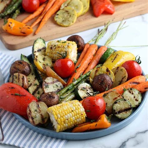 Grilled Vegetables Recipe & Preparations - Vegan in the Freezer