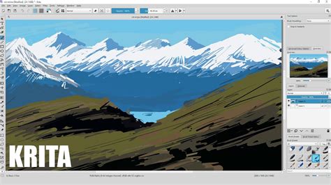 Krita Brushes For Landscapes