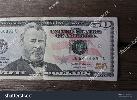 Fifty Dollar Bill Closeup Stock Photo 736575142 | Shutterstock