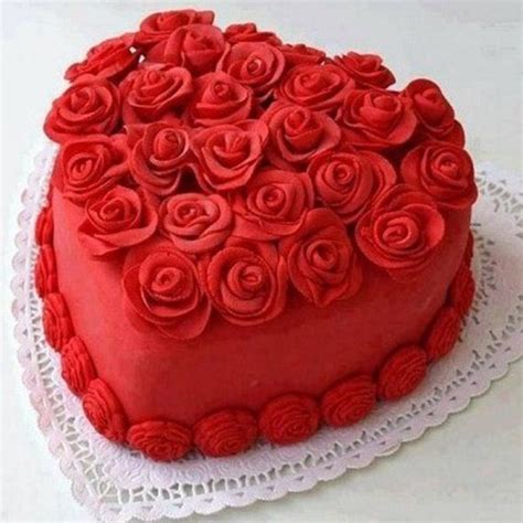 Heart Shaped Red Velvet Cake- MyFlowerTree