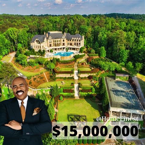 Steve Harvey's Mega Mansion 📍Atlanta, Georgia 🤑🤑🤑 via @HomeFinest 🛏️ Bedrooms: 7 🛁 Bathrooms: 14 ...