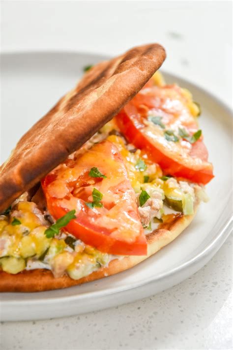 Tuna Melt Pita Sandwiches - Project Meal Plan