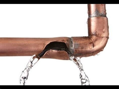 Repair Broken Galvanized Water Pipe