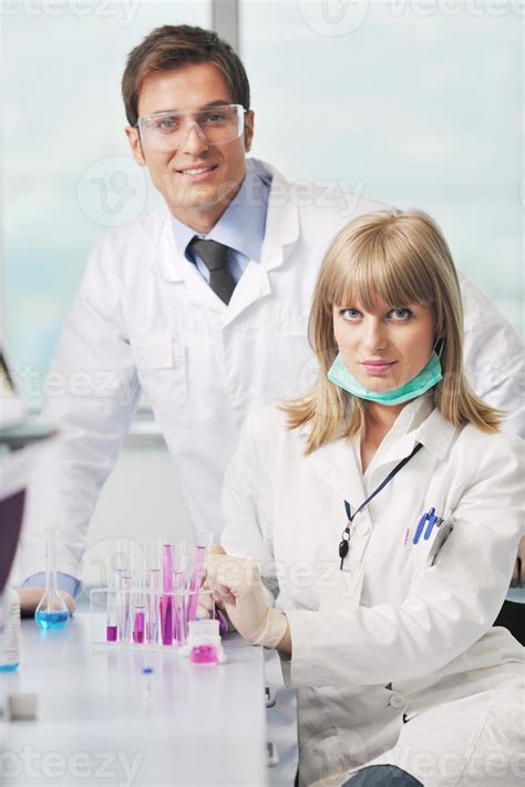 science people in bright lab 10388982 Stock Photo at Vecteezy