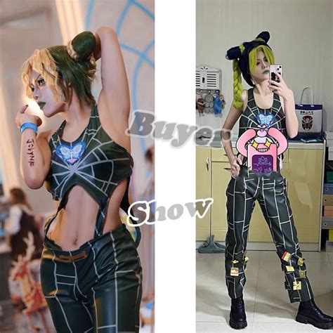 Female Cos Jojo Bizarre Adventure Cos Shi Zhihai Empty Strip Xu Lun ...