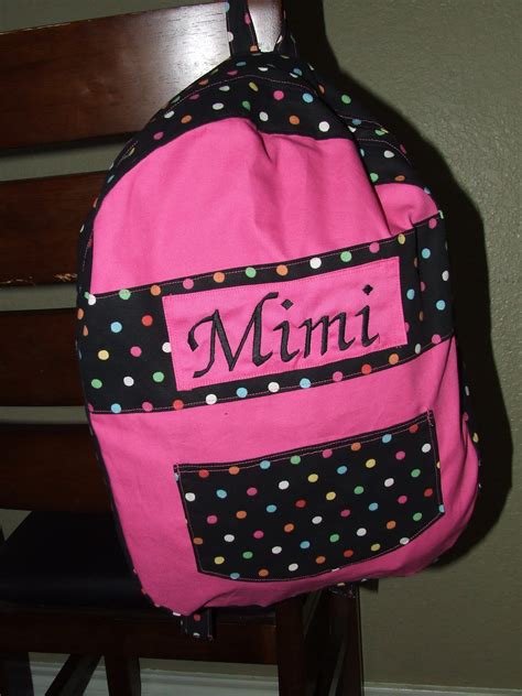 My Inner Need to Create...: Personalized Kids Backpack