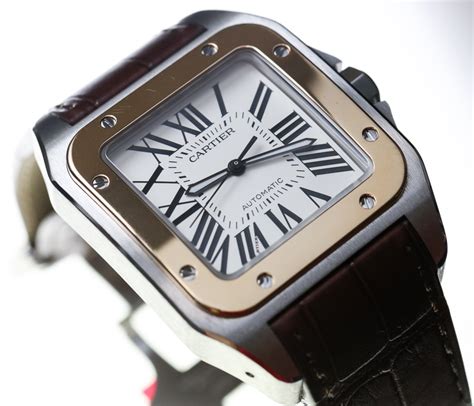 Cartier Santos 100 Watch Review | aBlogtoWatch