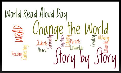 The Library Voice: Get Connected On World Read Aloud Day With #WRADCONNECT