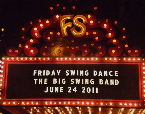 Swing Dance marquee - Fountain Square, Indianapolis | Fountain square, Swing dance, Dance