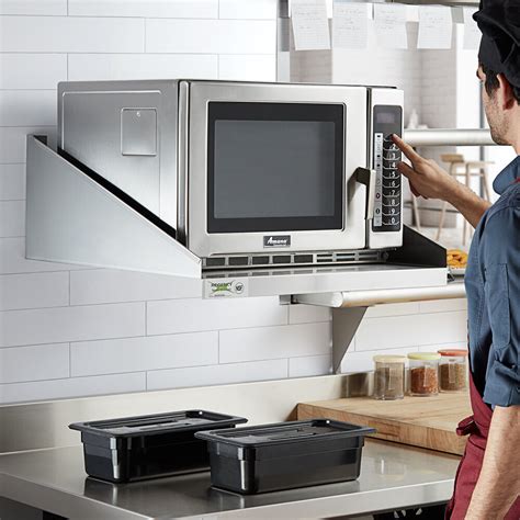 Regency 24" x 24" Stainless Steel Microwave Shelf