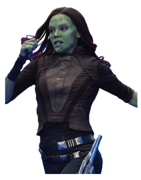 Zoe Saldana Gamora Costume