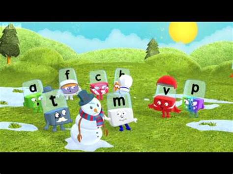 Alphablocks S03E02 Snowman - YouTube