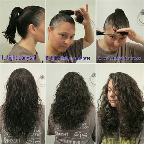 How To Cut Your Own Short Curly Hair In Layers - ladygaga2012news