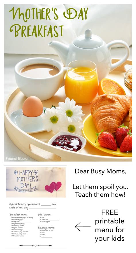 10 Mother's Day Breakfast Ideas for Kids - Peanut Blossom