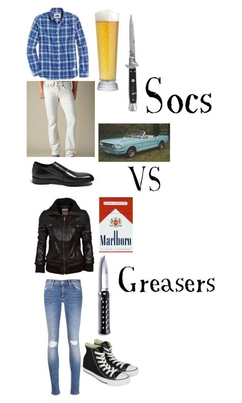 The Outsiders Greasers And Socs Differences