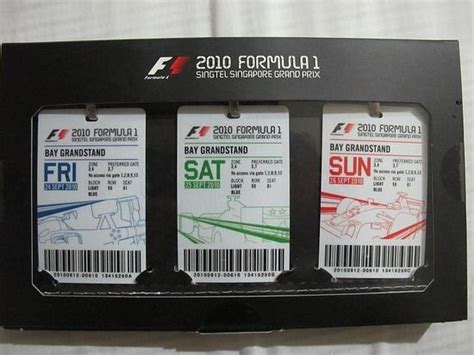 F1 Tickets Formula 1 Tickets, Singapore Grand Prix, Ticket Template ...