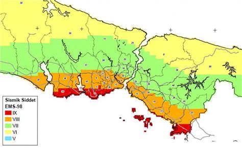 Marmara Deprem Haritasi