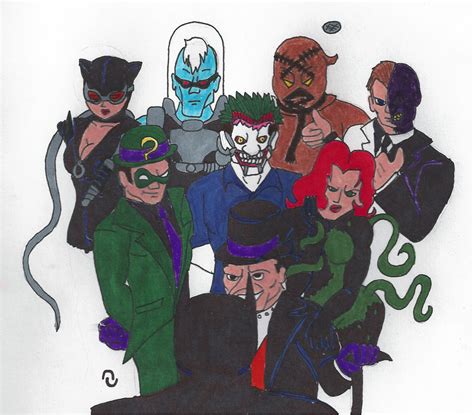 Batman: Rogues Gallery New 52 by takutanuva-teridax on DeviantArt