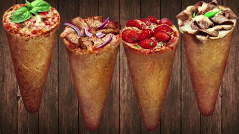 How to make Pizza Cones - YouTube