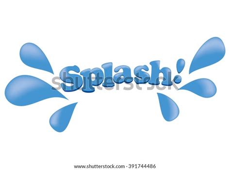 Splash Sign Stock Vector (Royalty Free) 391744486 | Shutterstock